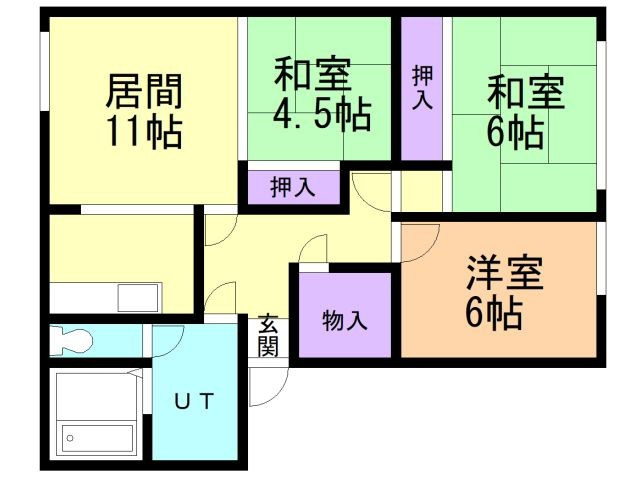 大内第2ビルの間取り