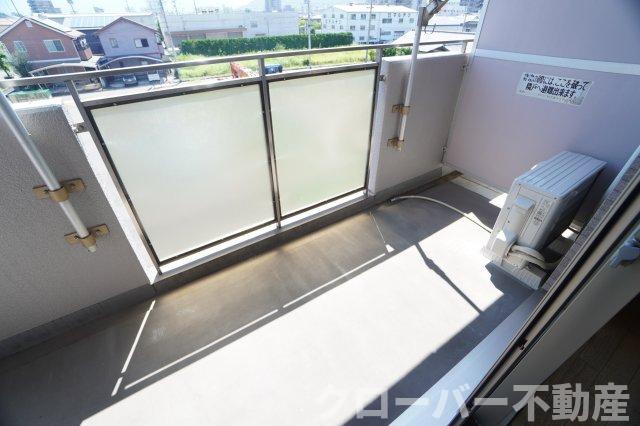 コーポラス秋山Ⅱのバルコニー