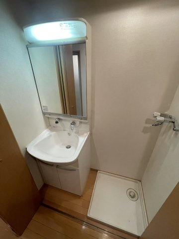 月村マンションNo.30の洗面所