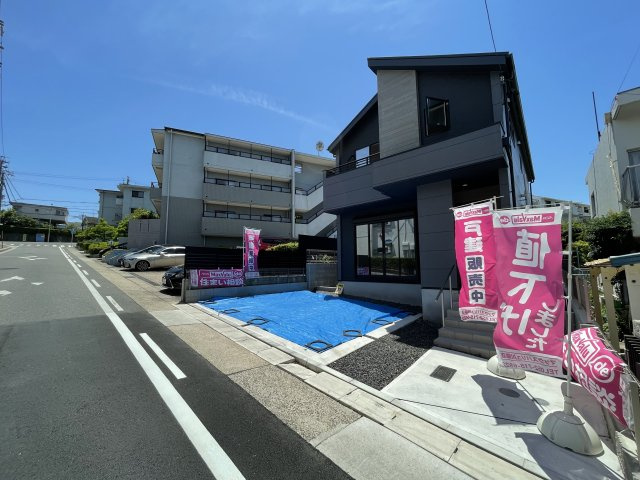 KIS千種区光が丘3期　新築戸建　仲介手数料無料の前面道路含む現地写真|仲介手数料キャンペーン対象物件です！詳細は弊社ホームページもしくはスタッフまでお気軽にお問合せ下さいませ♪