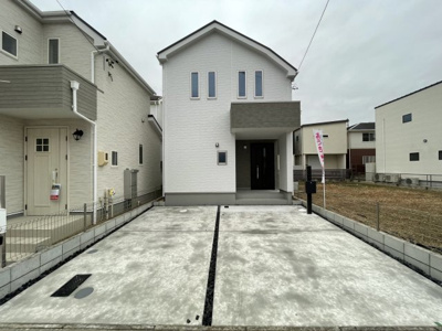 【外観】 | 守山区上志段味8期 全3棟　＜仲介手数料無料＞志段味東小・志段味中　新築一戸建て | LINEから簡単お問合せ可能！
友達検索で@nqk7328tです！。