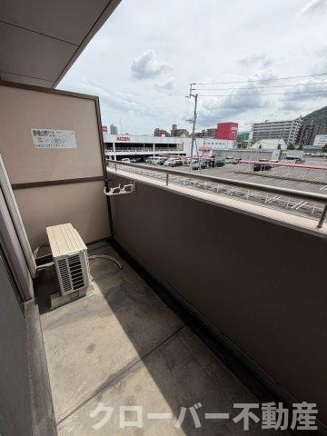 カーサ弐番丁のバルコニー