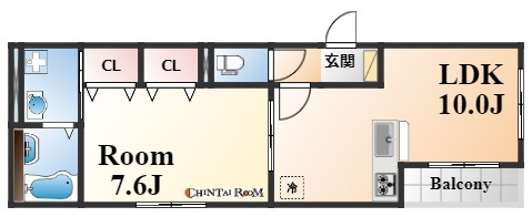 グレイスコート神戸住吉の間取り
