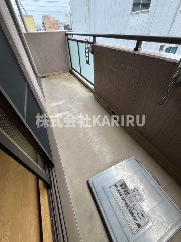 クレール緑橋 のバルコニー
