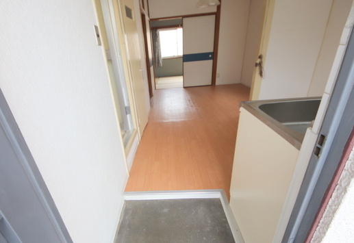 セレーノ・デ生駒の玄関