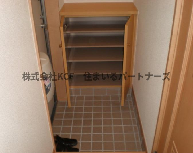チャームビラの玄関|毎日通る玄関はこちらです