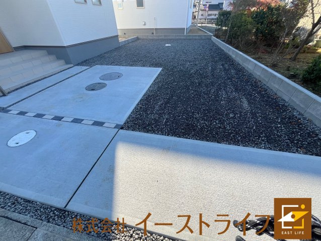 【長期優良住宅】小名浜野田第2の駐車場|同社施工イメージ　カースペースです。