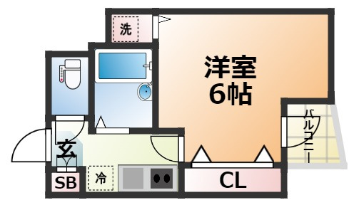 シュープリームの間取り