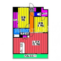 【間取り】 | ＬＩＢＴＨ博多駅南ＣＥＮＴＲＡＬの間取り