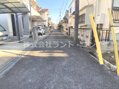 【前面道路含む現地写真】 | 入間市東藤沢4丁目