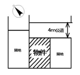 【土地図】 | 入間市東藤沢4丁目 | 建築条件はありません、建設会社は自由にお選びください