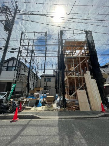 浦安市堀江６丁目　新築戸建ての外観|2024年8月撮影