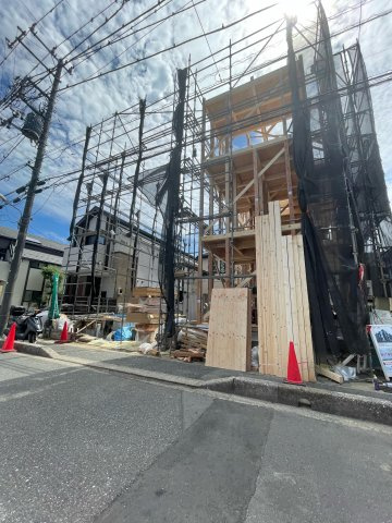 浦安市堀江６丁目　新築戸建ての外観|2024年8月撮影