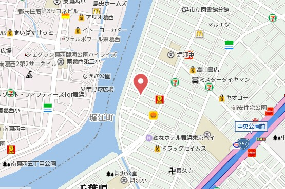 KF・MAIHAMAの地図