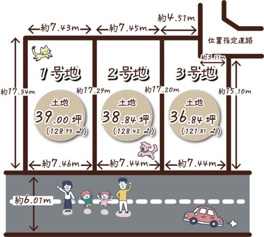 松尾上ノ山町3区画【1号地】