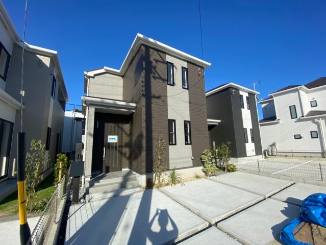 ハートフルタウンうるま市江洲　M号棟の外観