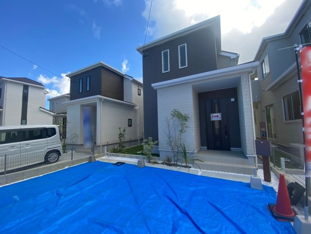 ハートフルタウンうるま市江洲　E号棟の外観