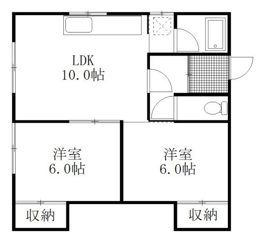 レイクサイドビューの間取り