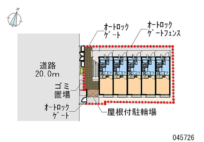 レオパレスコニファーⅡのその他共用部分
