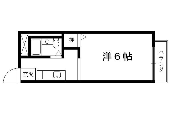 メイツサカソの間取り