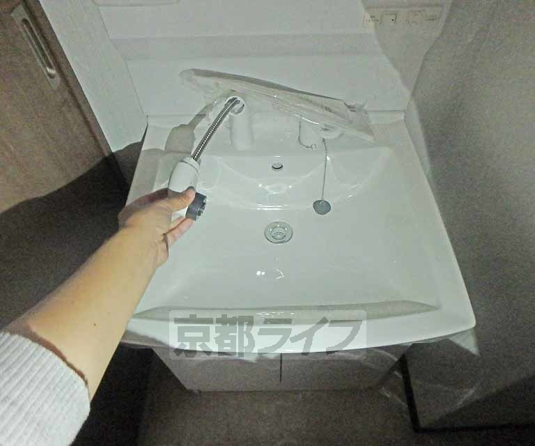 クオリエ京都堀川の洗面所|シャンプードレッサー