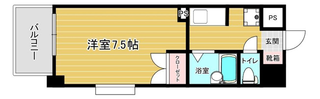 【間取り】 | リファレンス美野島　◆プライスホームなら仲介手数料０円◆