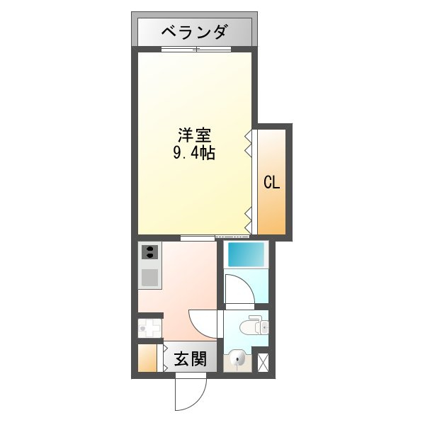 ＷＯＢ塚本の間取り