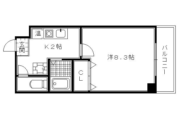 サンパティック参番館の間取り|【代表的な間取りです】