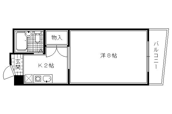 メルシーメゾネット今出川の間取り|【代表的な間取りです】【UBタイプ、セパレートタイプが有ります】