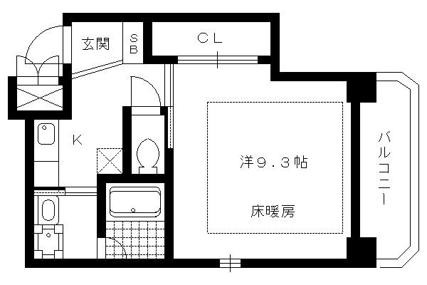 シェリオンの間取り|【代表的な間取りです】