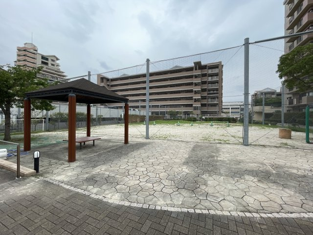 E棟の周辺