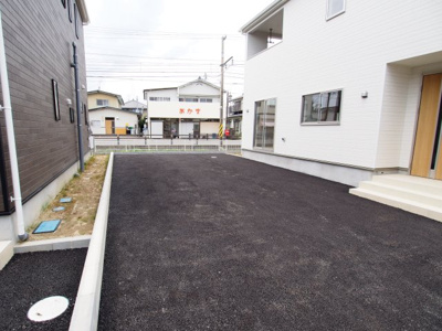 【駐車場】 | Cradle garden　笹谷第７　１号棟 | 広々とした駐車場です♪
