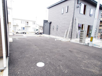 【駐車場】 | Cradle garden　笹谷第７　２号棟 | 車での移動に便利です♪
