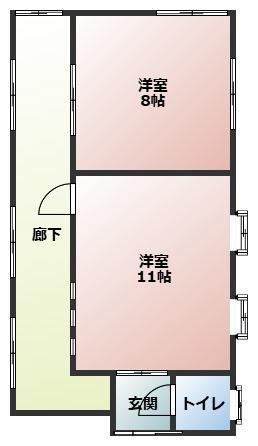 都城市一万城町の中古一戸建の間取り|別棟