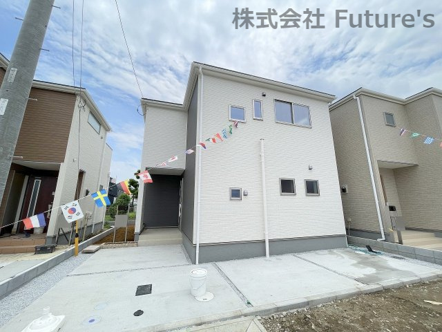 八潮市西袋　新築戸建　全5棟　4号棟の外観|◆2024年6月築の新築分譲住宅◆