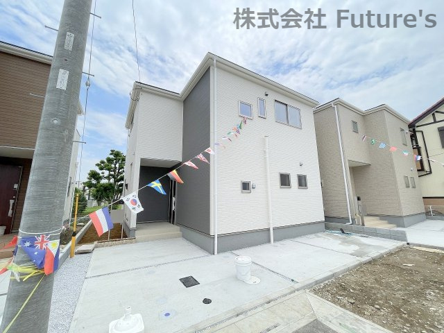 八潮市西袋　新築戸建　全5棟　4号棟の外観|◆八潮市西袋・全5棟・新築分譲住宅◆
