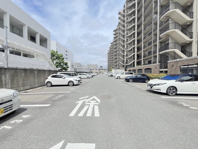 パロスリバーコート博多参番館の駐車場