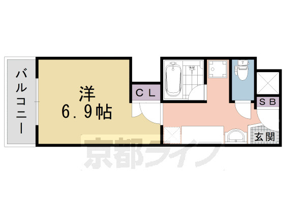 ＳＫ東堀川の間取り|別タイプの間取りです