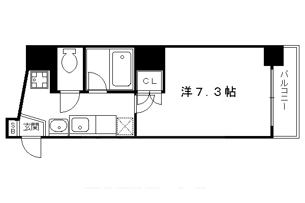 ＳＫ東堀川の間取り