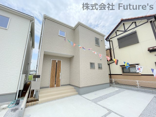 八潮市西袋　新築戸建　全5棟　5号棟の外観|◆八潮市西袋・全5棟・新築分譲住宅◆