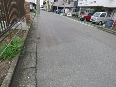 【前面道路含む現地写真】 | 川越市脇田新町　売地