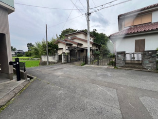 【前面道路含む現地写真】