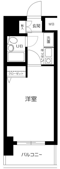 アーバンヒルズ早稲田の間取り