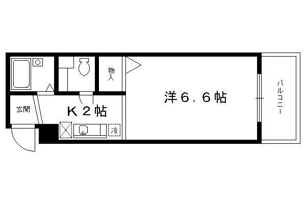 清和院マンションの間取り|【代表的な間取りです】