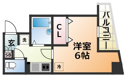シュープリームの間取り