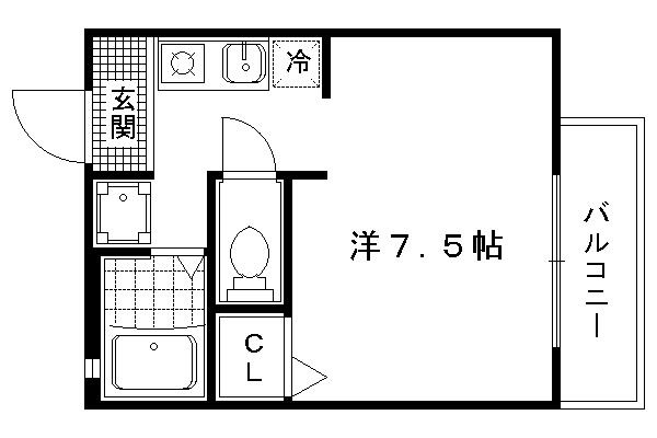 アベニュー室町の間取り|【代表的な間取りです】