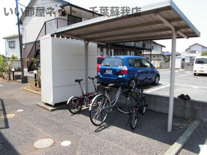 ピュアリバーのその他共用部分|駐輪場