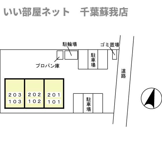 ピュアリバーの区画図