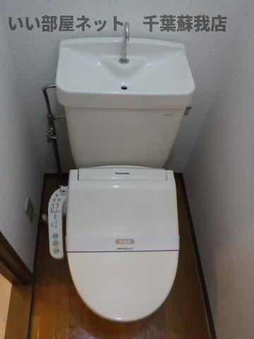 ピュアリバーのトイレ|落ち着いたトイレです