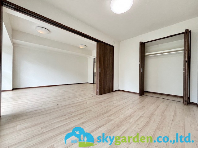 平塚パークサイドダイヤモンドマンションの洋室|使い勝手のいい洋室です